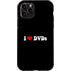 Vintage 70s I Love DVDs Custodia per iPhone 11 Pro Vintage 70s I Heart DVD