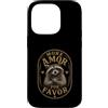 More Amor Por Favor Designs Love Quote Custodia per iPhone 14 Pro Divertente Raccoon More Amor Por Favor Animal Citazione