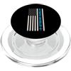 ATC American Pride Progettazione dell'aviazione della bandiera americana del controllore del traffico PopSockets PopGrip per MagSafe