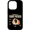 Furry Potato Cavies Custodia per iPhone 14 Pro Anatomia di una patata pelosa divertente amante della cavia
