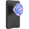 generic Grafica floreale botanica blu lavanda PopSockets PopWallet per MagSafe