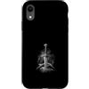 Viking Norse Warrior Sword Shield Valhal Custodia per iPhone XR Scudo di spada vichinga norrena guerriero Valh
