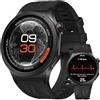 OPPO Watch X3 Smartwatch, 16 Giorni, ECG & Controllo Salute, Obsidian Black | 1,5 LTPO AMOLED Lega Titanio Ultra-Leggera Display 3000 Nits, Wear OS, GPS, Sistema Doppio Chip, 100+ Modalità Sport