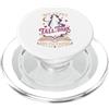 Bookworm Reading Fantasy Romance Book Fantasy Romance Reader Alto Scuro E Fictional PopSockets PopGrip per MagSafe