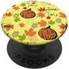 Ebony Fuller Fall Shopp Autunno Tempo Autunno Foglie Raccolto Zucca Albero Fogli PopSockets PopGrip Adesivo