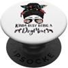 Staffordshire Bull Terrier Dog Mom Messy Kinda Busy Being A Dog Mom Staffordshire Bull Terrier PopSockets PopGrip Adesivo