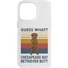Labs of Love Custodia per iPhone 14 Pro Max Chesapeake Bay Retriever Guess What
