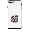 Yhwh Biblical Faith Heavymetal Symbols Custodia per iPhone 7 Plus/8 Plus Yhwh, fede biblica, Heavymetal Mountain Fire