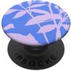 generic Grafica floreale botanica blu lavanda PopSockets PopGrip Adesivo