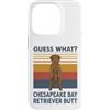 Labs of Love Custodia per iPhone 14 Pro Chesapeake Bay Retriever Guess What