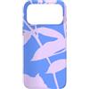 generic Custodia per iPhone 17 Pro Max Grafica floreale botanica blu lavanda