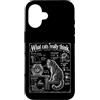 JustForCatLovers Custodia per iPhone 16 Ciò che i gatti pensano davvero divertente