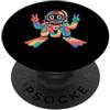 Scuba Diving Merch Best Scuba Divers Poo Scuba Diving Tie Dye Peace Sign Hippie da donna e uomo PopSockets PopGrip Adesivo
