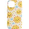 Just Sweet Designs Custodia per iPhone 14 Buona estate con motivo sole
