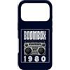 Retro Boombox 70s 80s Music DJ Cassette Custodia per iPhone 17 Pro Boombox - Lettore CD con audiocassetta, radio AM FM 1980