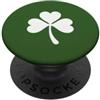 Classic British Heritage Apparel Classico trifoglio bianco emblema irlandese Heritage Graphic PopSockets PopGrip Adesivo