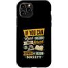 Book Down Reader Humor Custodia per iPhone 11 Pro Se riesci a leggere questo divertente lettore per amanti dei libri