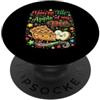 Sweet Treat Expressions Sei la mela della mia torta amante del cibo carino PopSockets PopGrip Adesivo