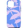 generic Custodia per iPhone 12 Pro Max Grafica floreale botanica blu lavanda