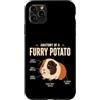 Furry Potato Cavies Custodia per iPhone 11 Pro Max Anatomia di una patata pelosa divertente amante della cavia