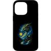 Vintage Factory Custodia per iPhone 14 Pro Max Dragon Retro, anni '80, stile aerografo mistico della fauna selvatica