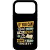 Book Down Reader Humor Custodia per iPhone 17 Pro Max Se riesci a leggere questo divertente lettore per amanti dei libri