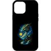 Vintage Factory Custodia per iPhone 12 Pro Max Dragon Retro, anni '80, stile aerografo mistico della fauna selvatica