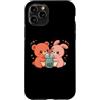 Bear Bunny Boba Cute Kawaii Bubble Tea F Custodia per iPhone 11 Pro Orso Bunny Boba Cute Bubble Tea Kawaii Animal Design