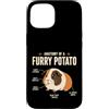 Furry Potato Cavies Custodia per iPhone 15 Anatomia di una patata pelosa divertente amante della cavia