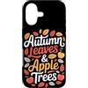 Fall Autumn Apple Picking Apple Orchard Custodia per iPhone 17 Foglie autunnali e alberi di mele autunnali Raccolta delle mele