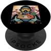 Scuba Diving Merch Best Scuba Divers Poo Ramen Arte Giapponese Kawaii Anime Donna Uomo Scuba PopSockets PopGrip Adesivo