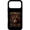Spartan Warrior | Epic Figures Ancient G Custodia per iPhone 17 Pro Max Spartani Leonida re di Sparta | Antica Grecia Spartan Elmo