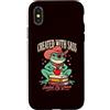 Retro Western Teacher Faith Apparel Fami Custodia per iPhone X/XS Creato con Sass Sealed da Grace Western Teacher Frog Apple
