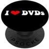 Vintage 70s I Love DVDs Vintage 70s I Heart DVD PopSockets PopGrip Adesivo