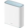 D-Link M32-3 EAGLE PRO AI AX3200 (3 dispositivi) con ottimizzatore Wi-Fi e del traffico con AI, AI Parental control AI, porte Gigabit, MU-MIMO, 1024 QAM, OFDMA, WPA3., Bianco