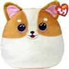 Ty Tanner Dog Squish a Boo 10 pollici - Squishy Beanies for Kids, Baby Soft Plush Toys - Collectible Cuddly Stuffed Teddy