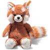 Steiff 075537 Soft Cuddly Friends Benji Panda Rosso, Ginger, 28 cm