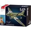 Sluban ModelBricks C-47S Scala 1/44 Aereo da trasporto Militare, 1015 Pezzi, per Bambini dai 12 ai 18 Anni
