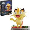 4D Build, kit di modellismo 3D Pokémon Meowth, personaggio dei Pokémon, decorazione per scrivania, 137 pezzi, dai 12 anni in su