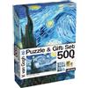 Lisciani Giochi - Van gogh puzzle & gift set art the starry night, 120666