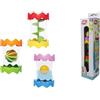 Simba ABC Water Activity - Set di giocattoli da bagno impilabili (3 pezzi) con attività in acqua, giocattolo per vasca da bagno per neonati, bicchieri da bagno per versare e scoprire a partire dai 12