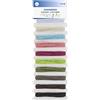 GLOREX 6 1630 360 - Set di Elastici, 10 Pezzi, 1 mm, Lunghezza 3,5 m, Colori Assortiti, per Il Crafting, la Decorazione e la creatività