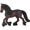 Papo - Statuina Giumenta Frisona Realistica - 3 Anni + - Collezione Cavalli - Gioco Creativo Mondo Equestre - Idea Regalo Giocattolo Bambina Bambino