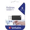 Verbatim MEMORY USB - 8GB - PIN STRIPE