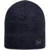 BUFF Berretto Lana Merino Leggera Tinta Unita Blu Unisex