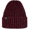 BUFF Berretto in Pile Kim Lavorato a Maglia Rosso Unisex