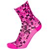 TRS P584 Calza Geometric Fantasy Fuxsia