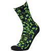 TRS P584 Calza Geometric Fantasy Verde