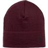 BUFF Berretto Lana Merino Leggera Tinta Unita Rosso Unisex
