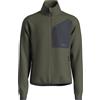 GREAT ESCAPES Roseg Giacca Uomo in Microfibra Zip Lunga Verde